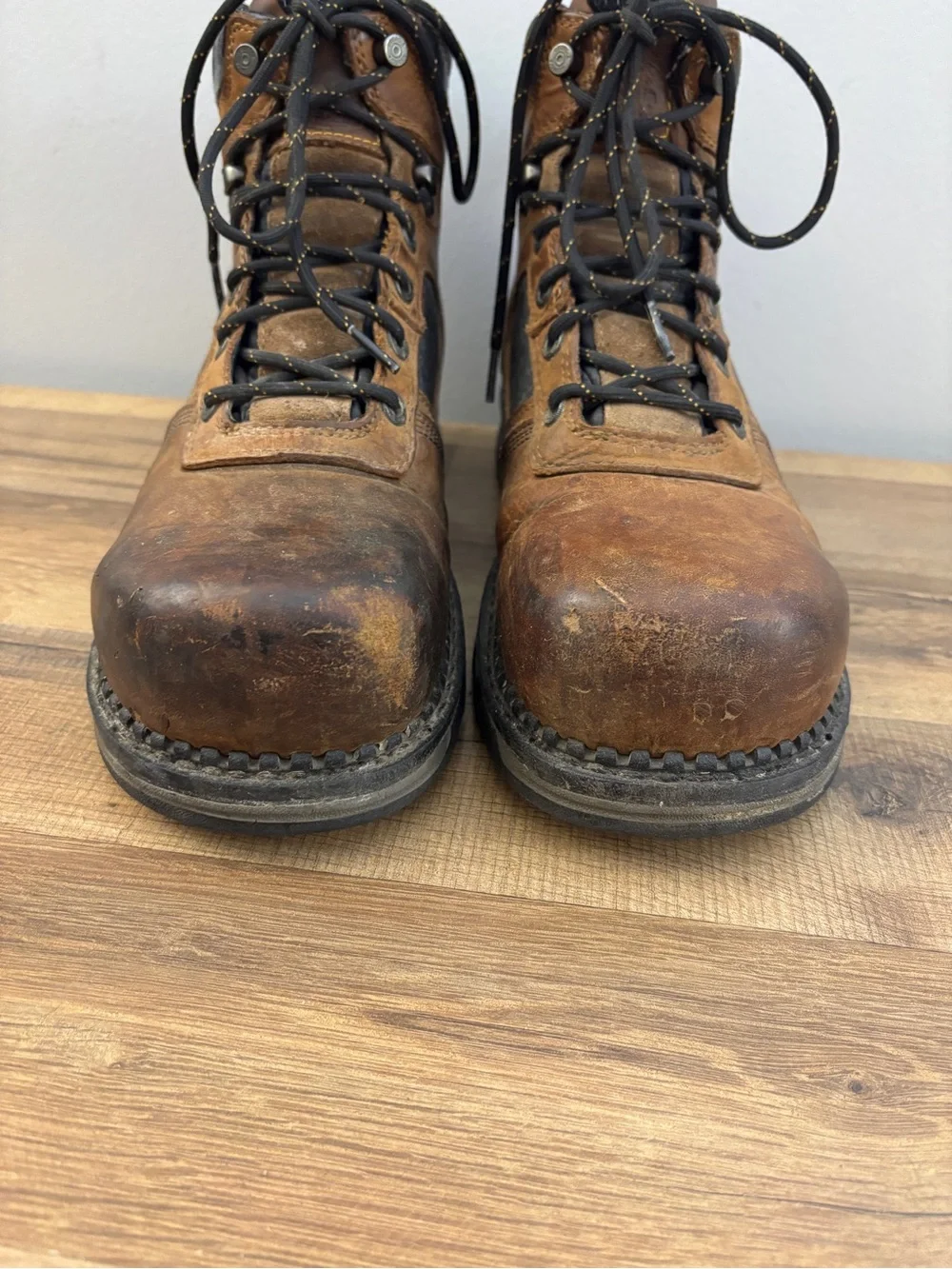Georgia Boot GB00131 Steel Toe Work Boot Brown Blue Collar Men’s
